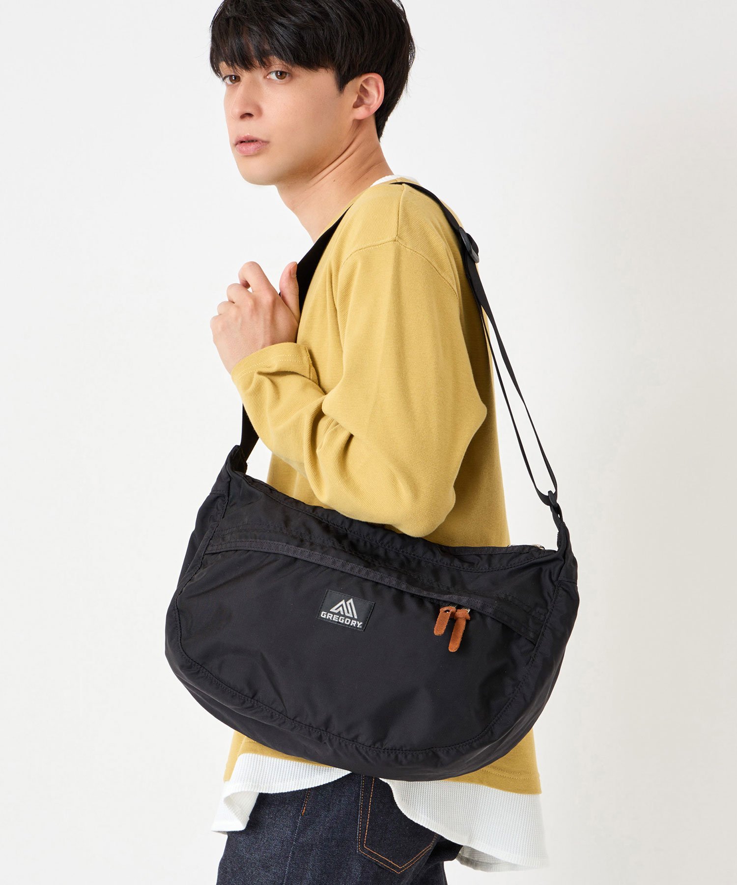 GREGORY 【公式】GREGORY サッチェルM 13L ショルダーバッグ グレゴリー バッグ ショルダーバッグ ブラック【送料無料】