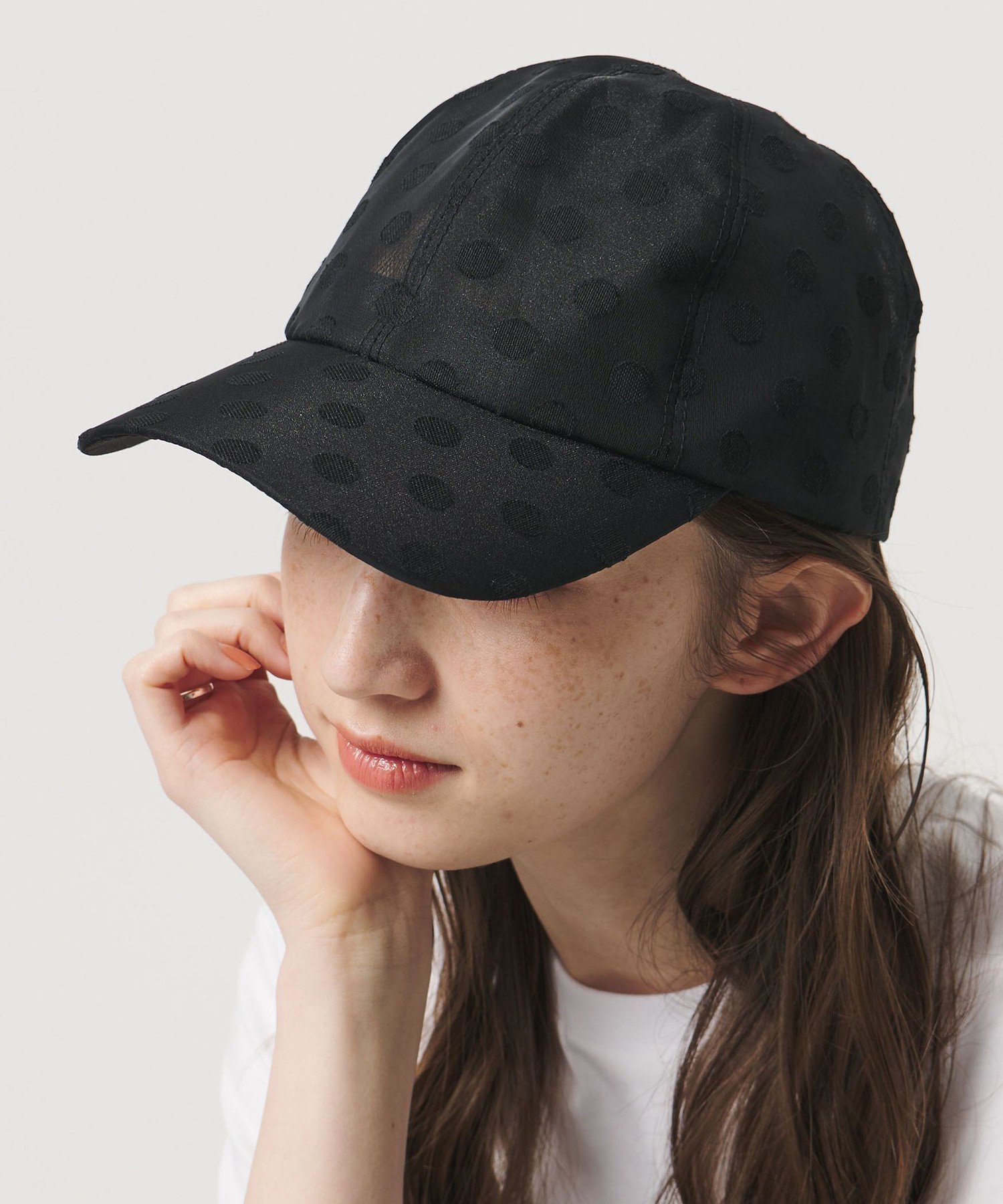 UNITED ARROWS シアードット キャップ ユナイテッドアローズ 帽子 キャップ ブラック【送料無料】