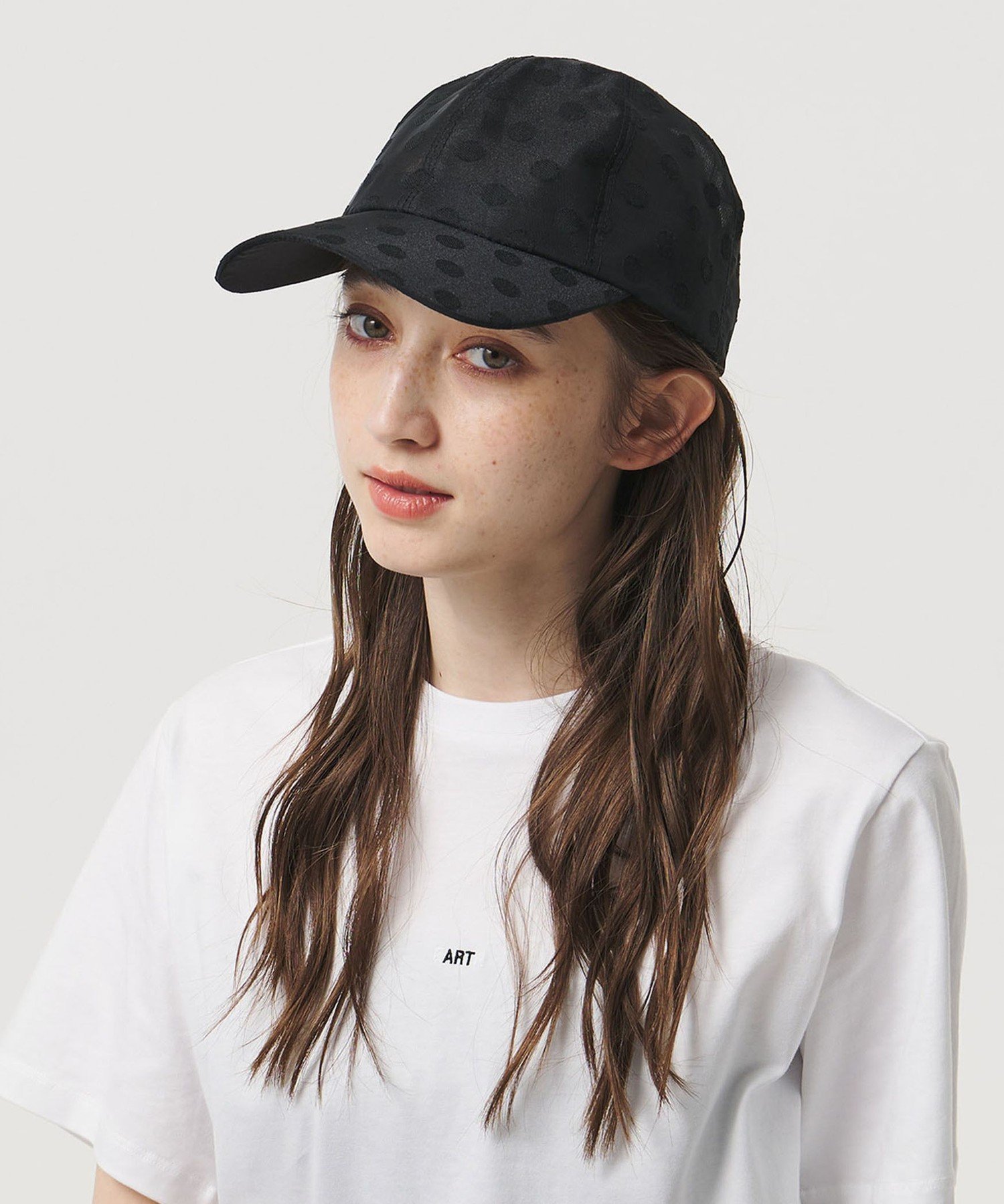 UNITED ARROWS シアードット キャップ ユナイテッドアローズ 帽子 キャップ ブラック【送料無料】