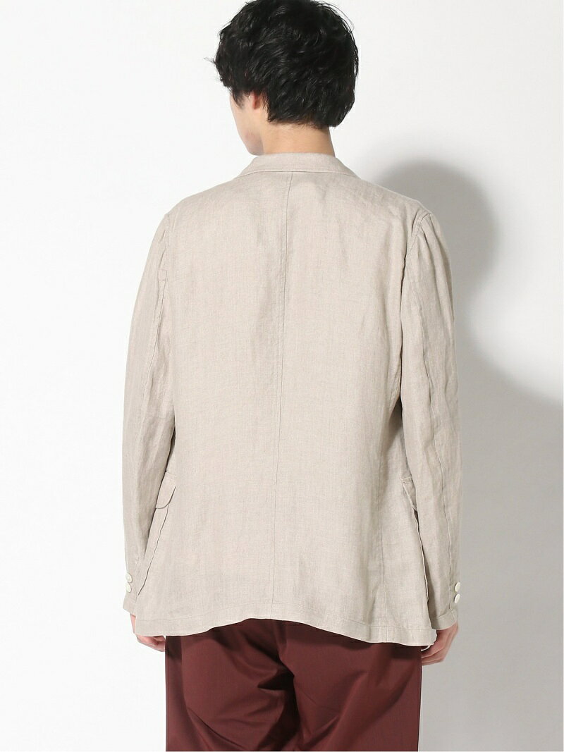 Linen 3-button Sport Coat 11161572887: Natural