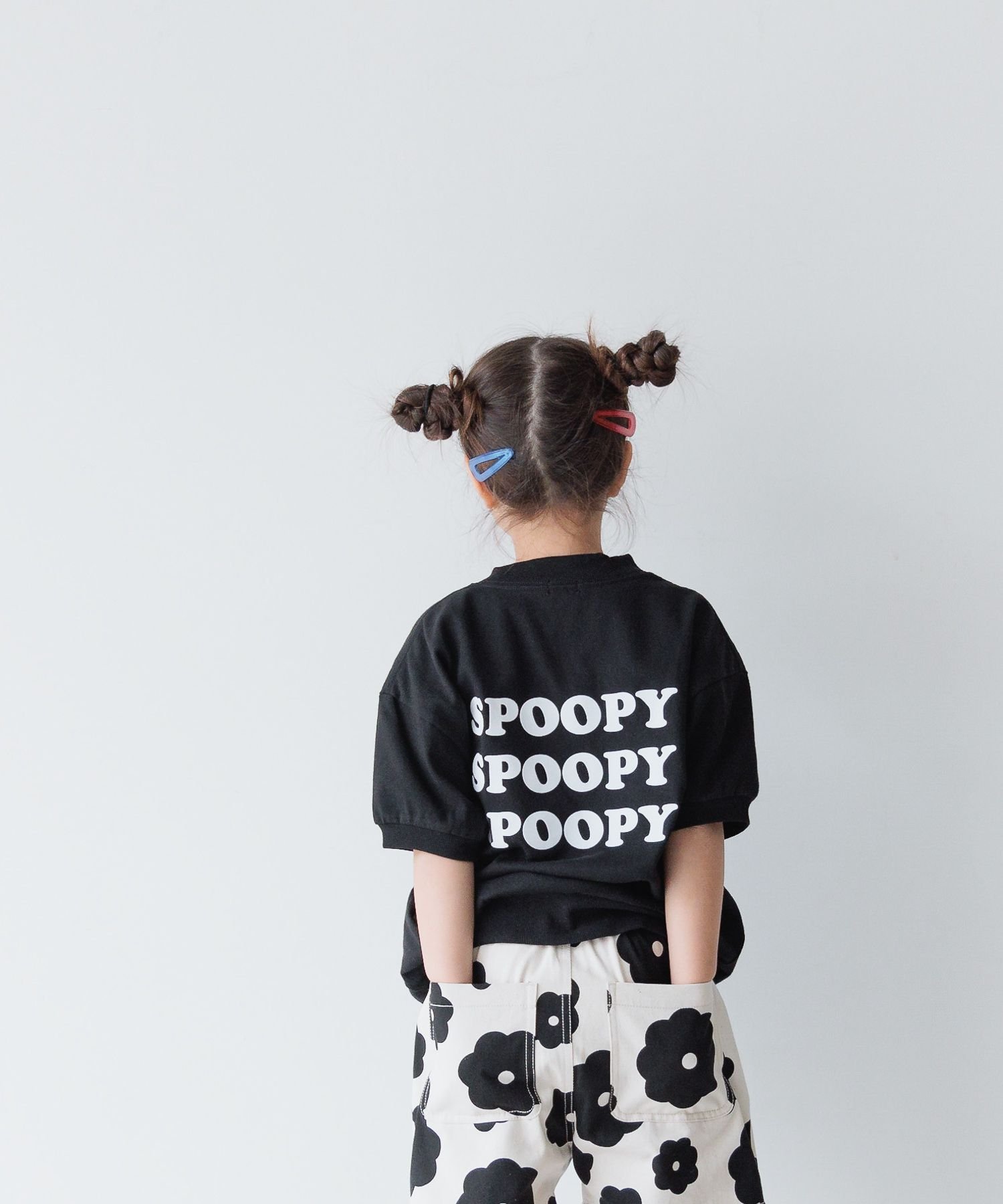 【SALE／40%OFF】LOWRYS FARM フロッキープリントTシャツSS ローリーズファーム トップス カットソー・Tシャツ ブラック パープル グリーンのサムネイル