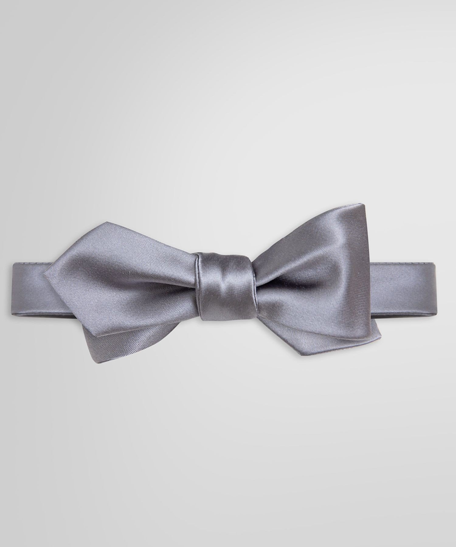 BROOKS BROTHERS シルクサテン ポインテッド フォーマルバタフライ ブルックス ブラザーズ スーツ・フォーマル ネクタイ・蝶ネクタイ シルバー【送料無料】