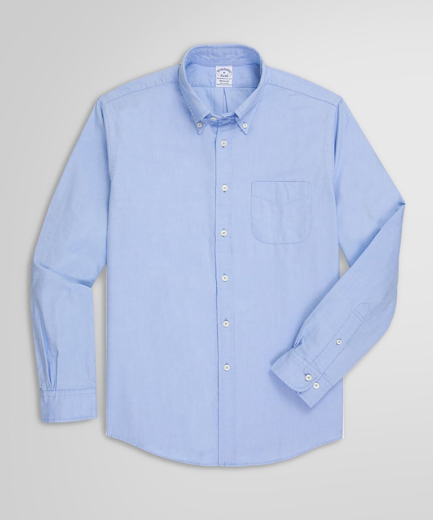 BROOKS BROTHERS コットン フランネル カジュアルシャツ Regular Fit ブルックス ブラザーズ トップス シャツ・ブラウス ブルー【送料無料】