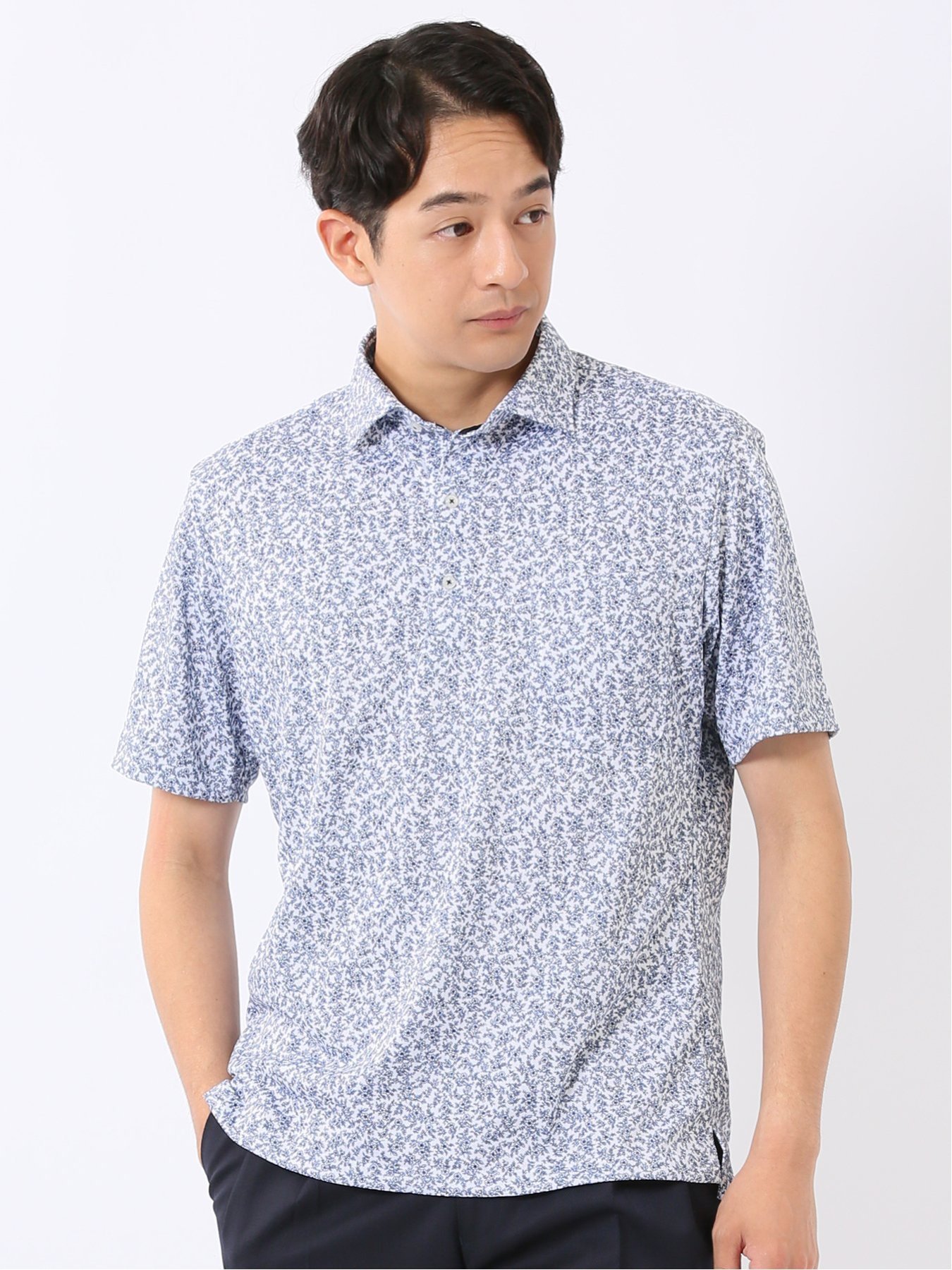 【SALE／33%OFF】TAKA-Q ビズポロ ポロシャツ メンズ 半袖 ストレッチ 吸水速乾 形態安定 ワイドカラー クールパス クールビズ タカキュー トップス ポロシャツ ホワイト