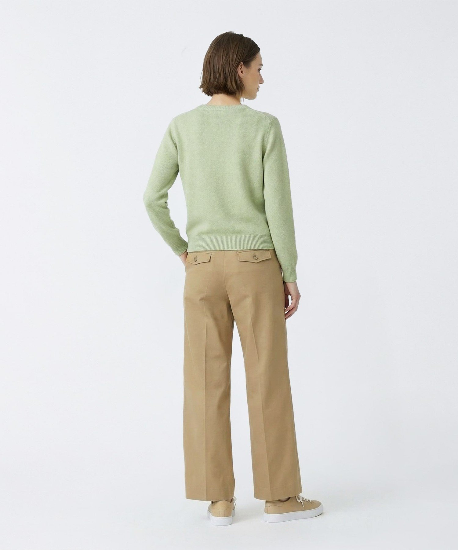 SCAPA コットンチノパンツ スキャパ パンツ その他のパンツ ブラウン