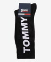 TOMMY JEANS ボールドロゴソックス トミーヒルフィガー 靴下・レッグウェア 靴下 ホワイト ブルー