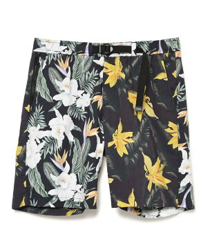 【SALE／40%OFF】Seagreen (M)BOTANICAL STRETCH SHORTS タトラスコンセプトストア パンツ/ジーンズ ハーフパンツ ブラック【送料無料】