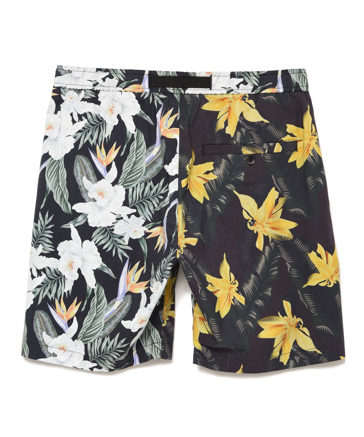 【SALE／40%OFF】Seagreen (M)BOTANICAL STRETCH SHORTS タトラスコンセプトストア パンツ/ジーンズ ハーフパンツ ブラック【送料無料】