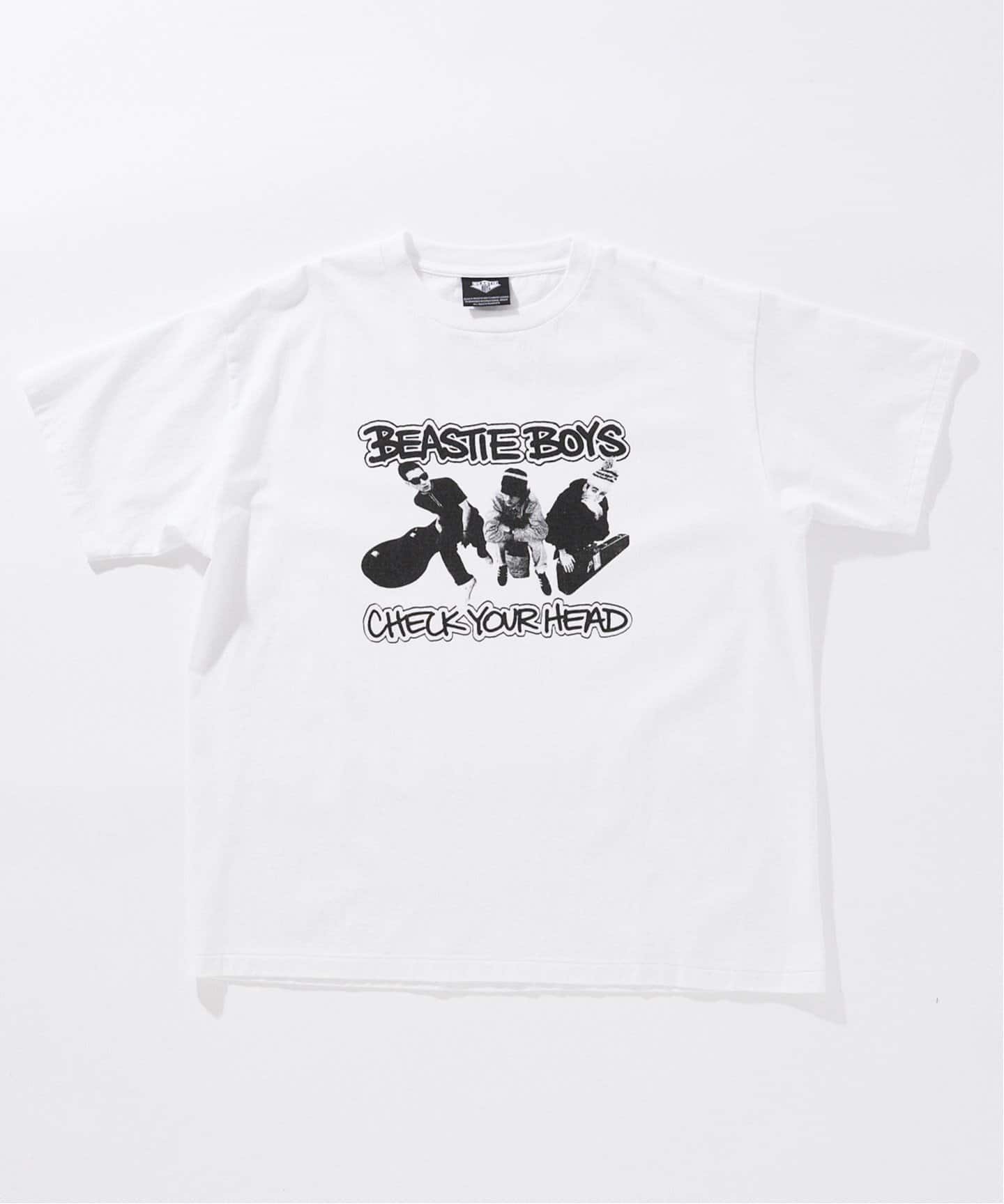 JOURNAL STANDARD BEASTIE BOYS / ビースティ・ボーイズ 別注 S/S TEE 2 ジャーナル スタンダード トップス カットソー・Tシャツ ブラック ホワイト ブルー