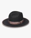 arth arth Ante Long Brim Fedora オーバーライド 帽子 ハット グレー ベージュ【送料無料】