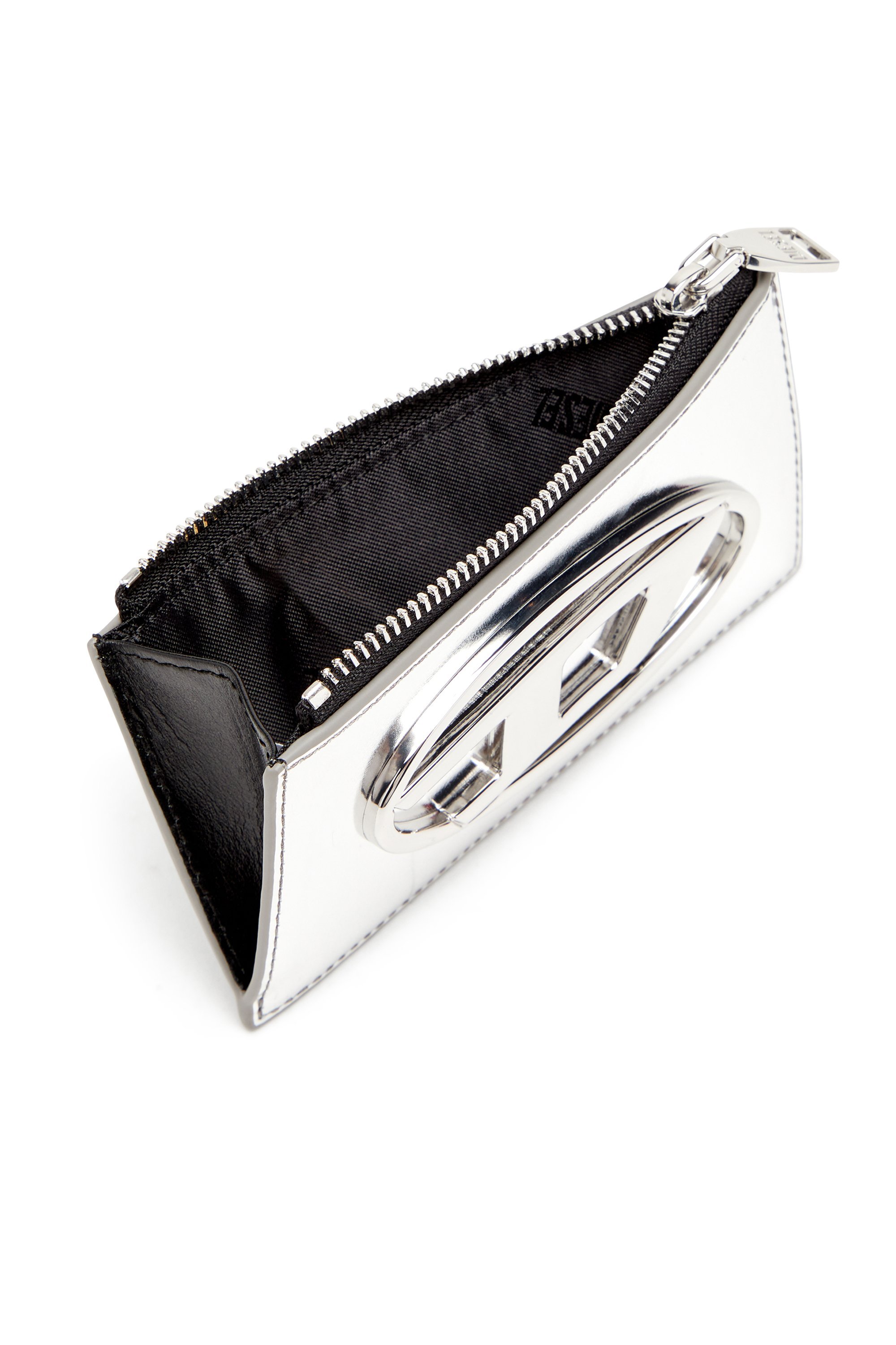 ウィメンズ フラグメントケース 1DR CARD HOLDER III ディーゼル 財布・ポーチ・ケース 名刺入れ・カードケース シルバー