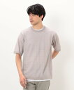 【SALE/30%OFF】COMME CA ISM 【セットアイテム】リネンタッチ ニットTシャツ /Tシャツ コムサイズム トップス カットソー・Tシャツ ベ...