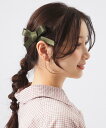 【SALE/30%OFF】BEAMS BOY テープ リボン バレッタ ビームス ウイメン アクセサリー・腕時計 その他のアクセサリー・腕時計 ベージュ ブラッ...