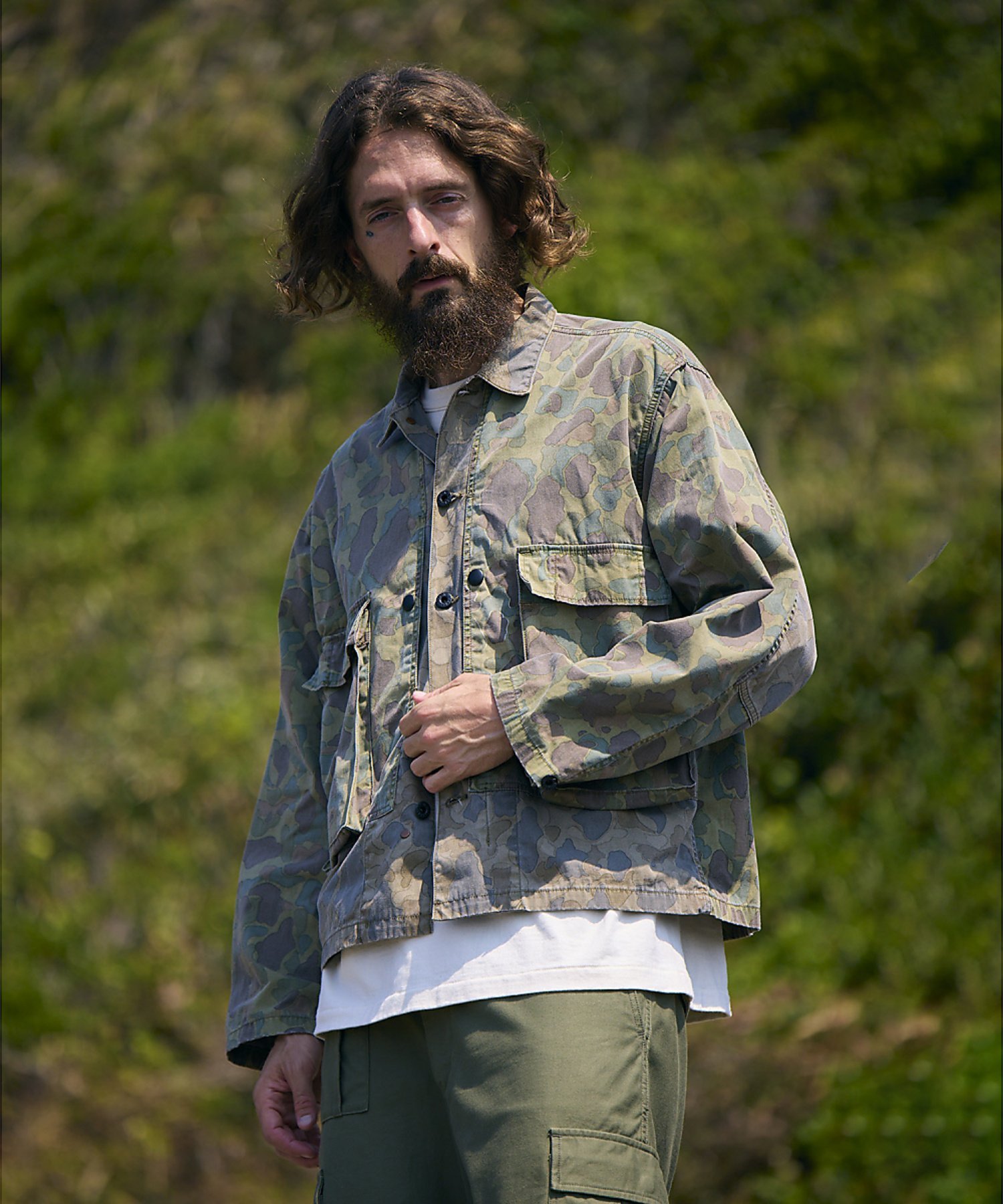 Nigel Cabourn 【公式】ナイジェル・ケーボン / MAN / MAN / 40s USMCジャケ ナイジェル・ケーボン ジャケット・アウター ブルゾン・ジャンパー グリーン【送料無料】（楽天・Rakuten Fashion）
