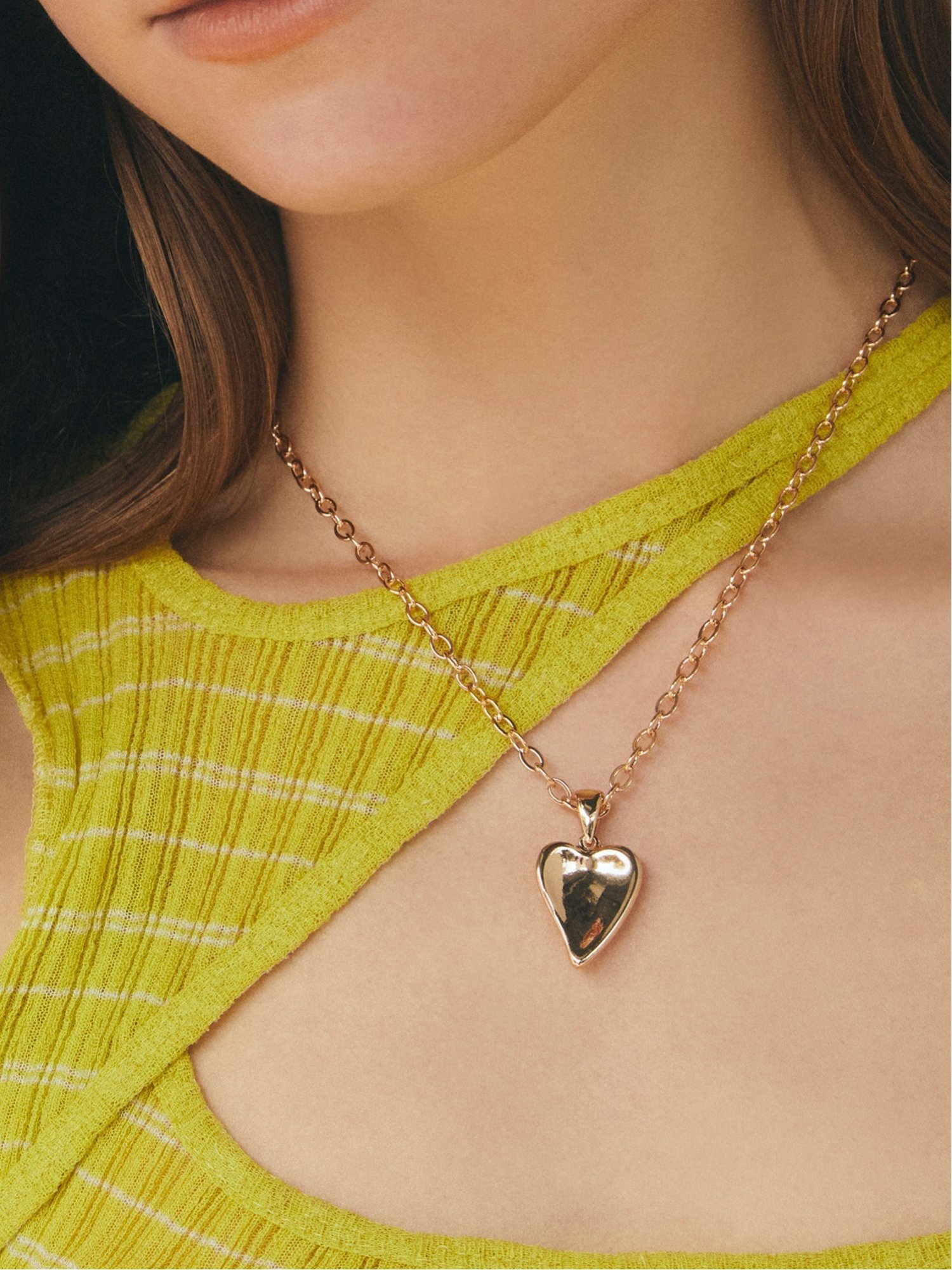 【SALE／50%OFF】GOLDY マチュアー ハート ネックレス ゴールディ アクセサリー・腕時計 ネックレス ゴールド シルバーのサムネイル