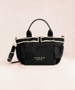 トッカ　マザーズバッグ TOCCA DUAL RIBBON NYLON TOTE M トートバッグ M トッカ バッグ トートバッグ ブラック ベージュ ネイビー【送料無料】