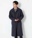 SANYOCOAT ＜Rain Wool＞バルマカーンコート サンヨーコート ジャケット アウター その他のジャケット アウター ネイビー ブラック【送料無料】