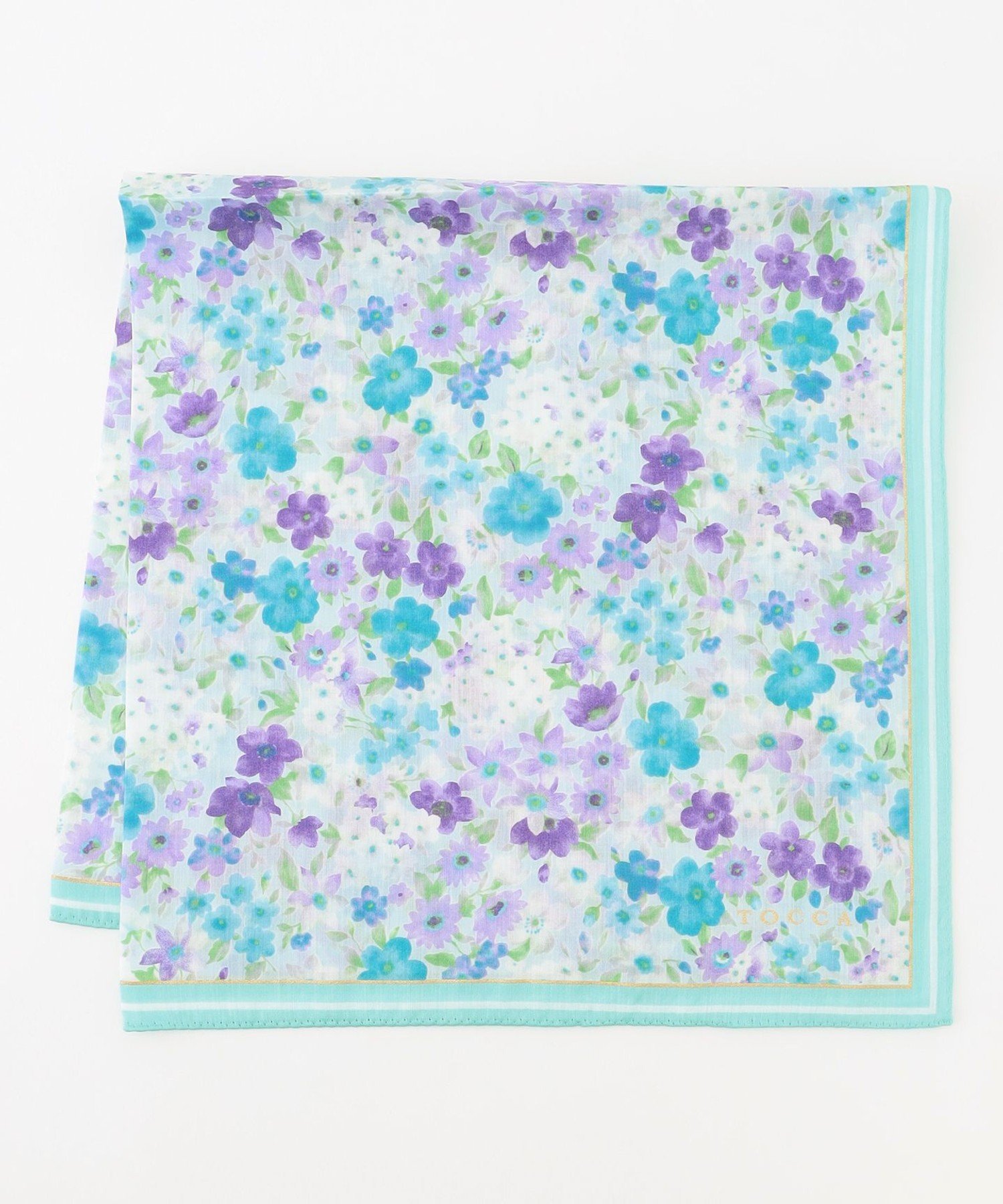 TOCCA（トッカ）WATERCOLOR FLOWER HANDKERCHIEF ハンカチ華やかな水彩タッチの花柄がTOCCAらしいエレガントなハンカチーフです。カラーによって雰囲気の違うハンカチは、色違いで持っていても可愛いです。これから...