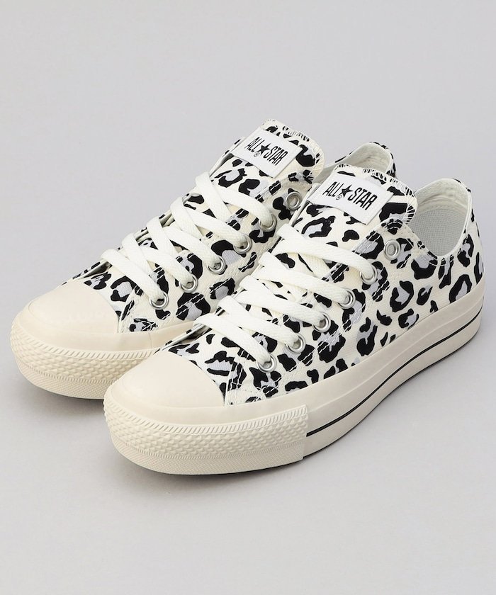 CONVERSE ALL STAR PLTS MONOLEOPARD OX フリークスストア シューズ・靴 スニーカー ホワイト