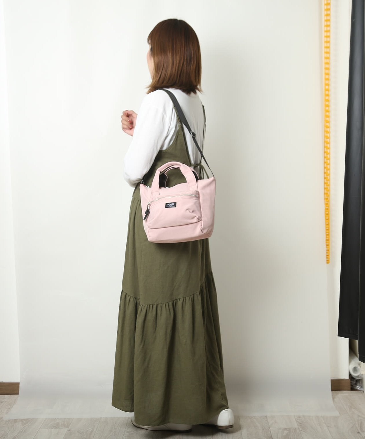 anello anello サイクル 2WAYトート ローラ バッグ トートバッグ ブラック【送料無料】