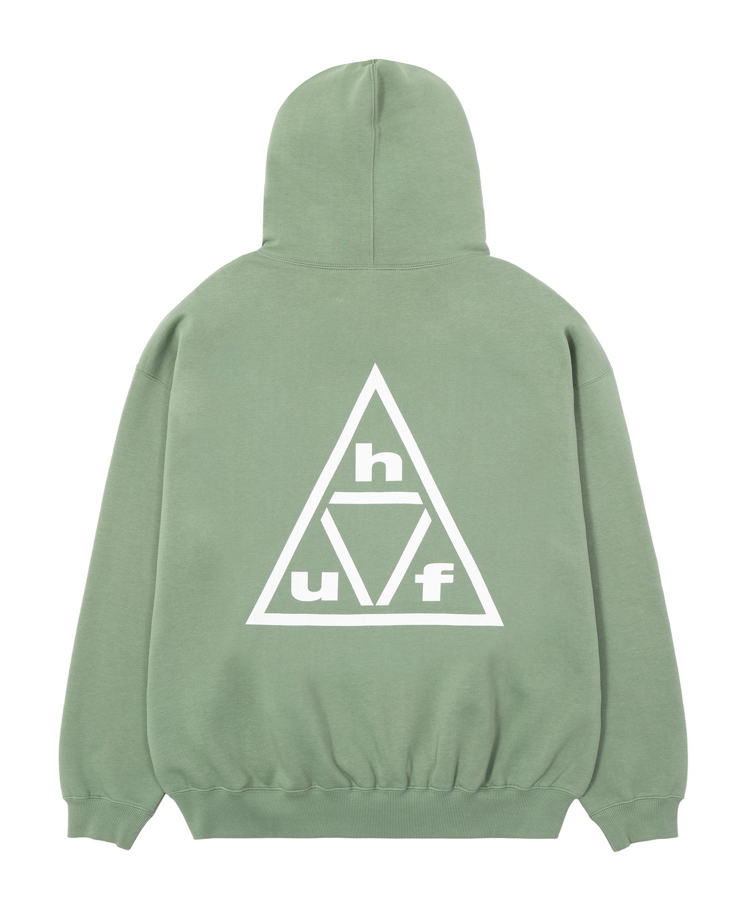 HUF TRIPLE TRIANGLE PO HOODIE / HUF ハフ パーカー ハフ トップス パーカー・フーディー ブラック グリーン【送料無料】