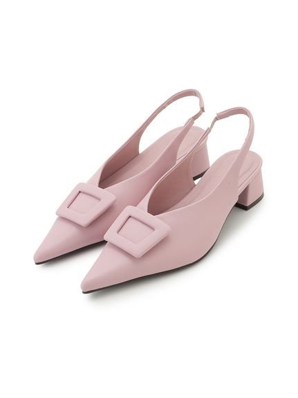 【SALE／50%OFF】Mila Owen バックル付きスリングパンプス ミラオーウェン シューズ・靴 パンプス ピンク【送料無料】 stylife-15673639 Rakuten Fashion サンプル画像3