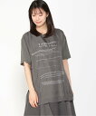 【SALE／32%OFF】INTERPLANET INTERPLANET/(W)【CYNICAL】プリント重ねTシャツ インタープラネット トップス カットソー・Tシャツ カー..