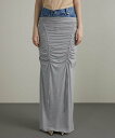 PRANK PROJECT レイヤードマキシシャーリングスカート / Layered Maxi Shirring Skirt プランク プロジェクト スカート ...