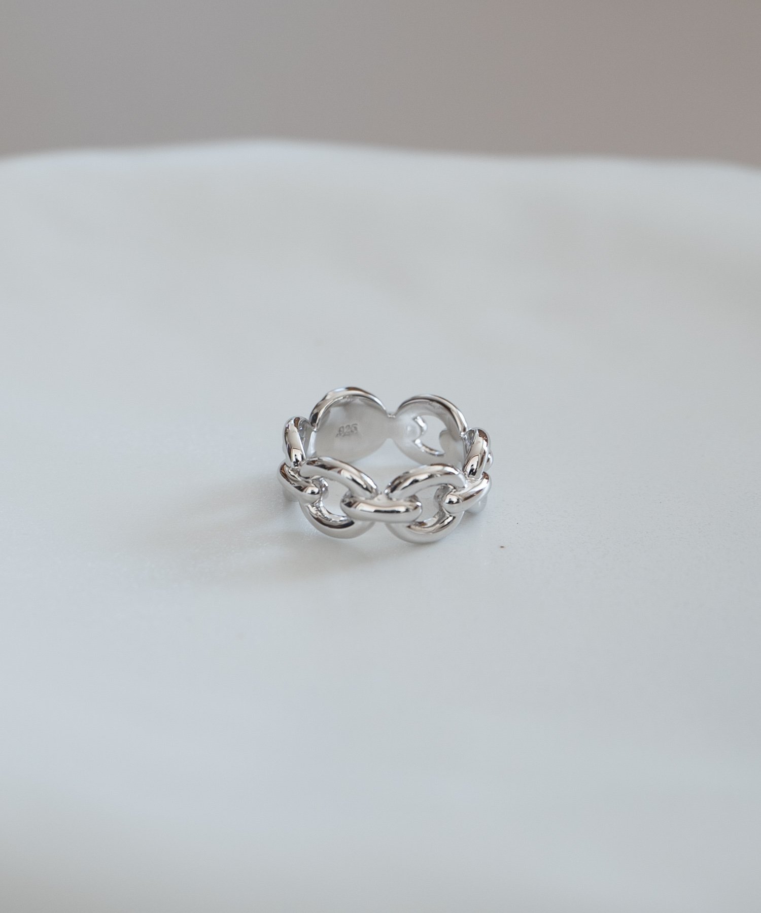 SENTI CHAIN RING チェーンモチーフリング (シルバー925) コンポジット アクセサリー・腕時計 リング・指輪 シルバー