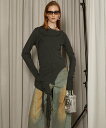 PRANK PROJECT ラッフルヘムアシメトップ / Ruffle Hem Asymmetric Top プランク プロジェクト トップス その他のトップス...