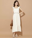 【SALE/35%OFF】WILLSELECTION 【7/10(thu)10時発売】肩フリルシャーリングワンピース ウィルセレクション ワンピース・ドレス そ...