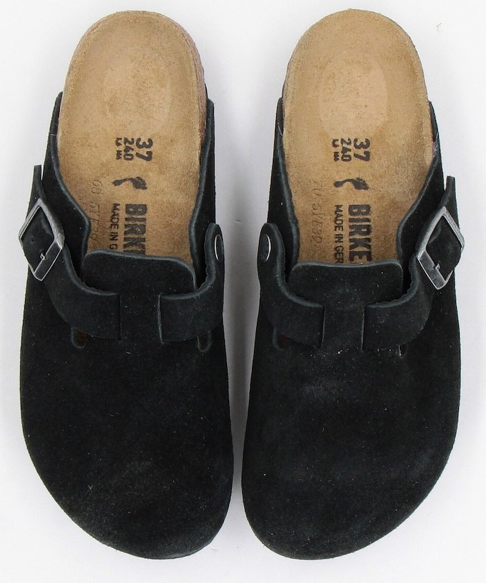 Boston LEVE narrow[36~38サイズ展開]/ボストンスエードレザーシューズ フリークスストア シューズ・靴 サンダル ベージュ ブラック