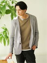 【SALE/50%OFF】m.f.editorial 千鳥柄ポンチ 2ボタン テーラードジャケット タカキュー トップス その他のトップス【送料無料】