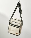 FRED PERRY FRED PERRY/L8258_CLASSIC SIDE BAG カセットチャート バッグ ショルダーバッグ ブラック ベージュ【送料無料】
