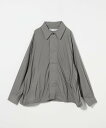 【SALE/30%OFF】CITEN <CITEN>エアリーテックシャツジャケット シテン トップス シャツ・ブラウス グレー ブラック【送料無料】