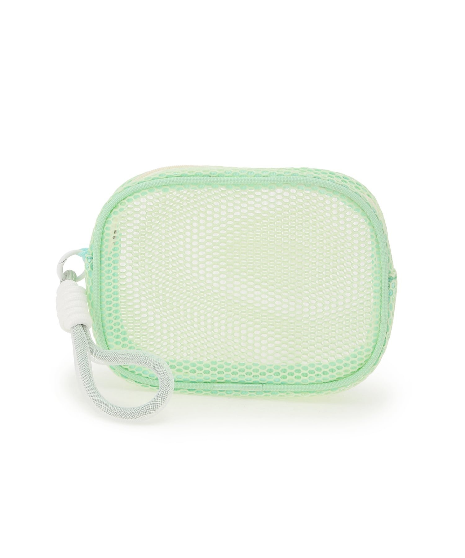 【SALE／20%OFF】Mignonjour Mignonjour/(W)メッシュポーチ ミニョントレフル ルームヨンマルサンセレクティッド 財布・ポーチ・ケース ポーチ グリーン ピンク ブルー