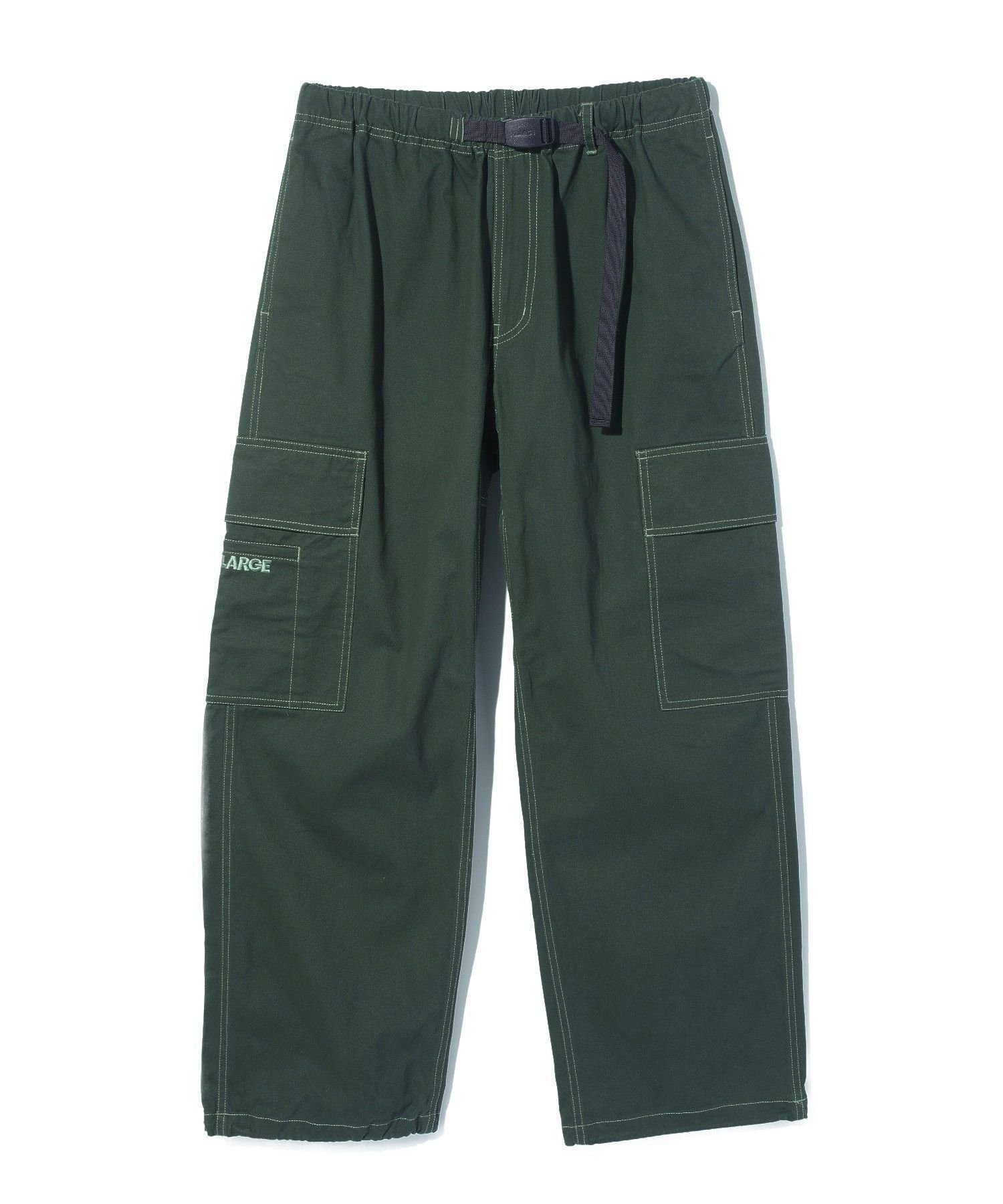 STITCHED RESORT CARGO PANTS エクストララージ パンツ その他のパンツ ブラック グリーン グレー