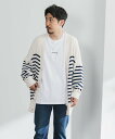 nestwell TEAK BD ネストウェル トップス カットソー・Tシャツ ブラック ホワイト【送料無料】
