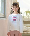 【SALE/30%OFF】ANY KIDS 【チェリーベリーシリーズ】フルーツジャム 長袖 Tシャツ エニィ トップス カットソー・Tシャツ ピンク ホワイト グリーン