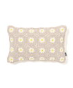 【SALE/50%OFF】Francfranc クロシェ フラワー クッションカバー 400*250 ベージュ(B-084) フランフラン インテリア・生活雑貨...