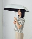MONO COMME CA 軽量 晴雨兼用折りたたみ傘 コムサイズム ファッション雑貨 折りたたみ傘 ホワイト ブラック グレー ベージュ