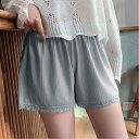 【SALE/30%OFF】Aimoon ペチパンツ レース付き インナーパンツ ミニミニストア パンツ ジーンズ・デニムパンツ グレー ベージュ ブラック グリーン ホワイト ピンク ブルー