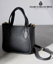 【SALE/32%OFF】MARCO BIANCHINI MARCO BIANCHINI/2WAYミニハンドバッグ イタリアンレザーバッグ プレゼント ギフト セットアップセブン バッグ ハンドバッグ ブラック ブラウン ベージュ【送料無料】(4)