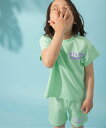 【SALE/20%OFF】BREEZE 【サマーエール】ひんやりパジャマ エフオーオンラインストア インナー・ルームウェア パジャマ パープル オレンジ グリー...