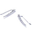 quip queint quip queint/shooting star pierce フォブ アクセサリー・腕時計 ピアス シルバー【送料無料】