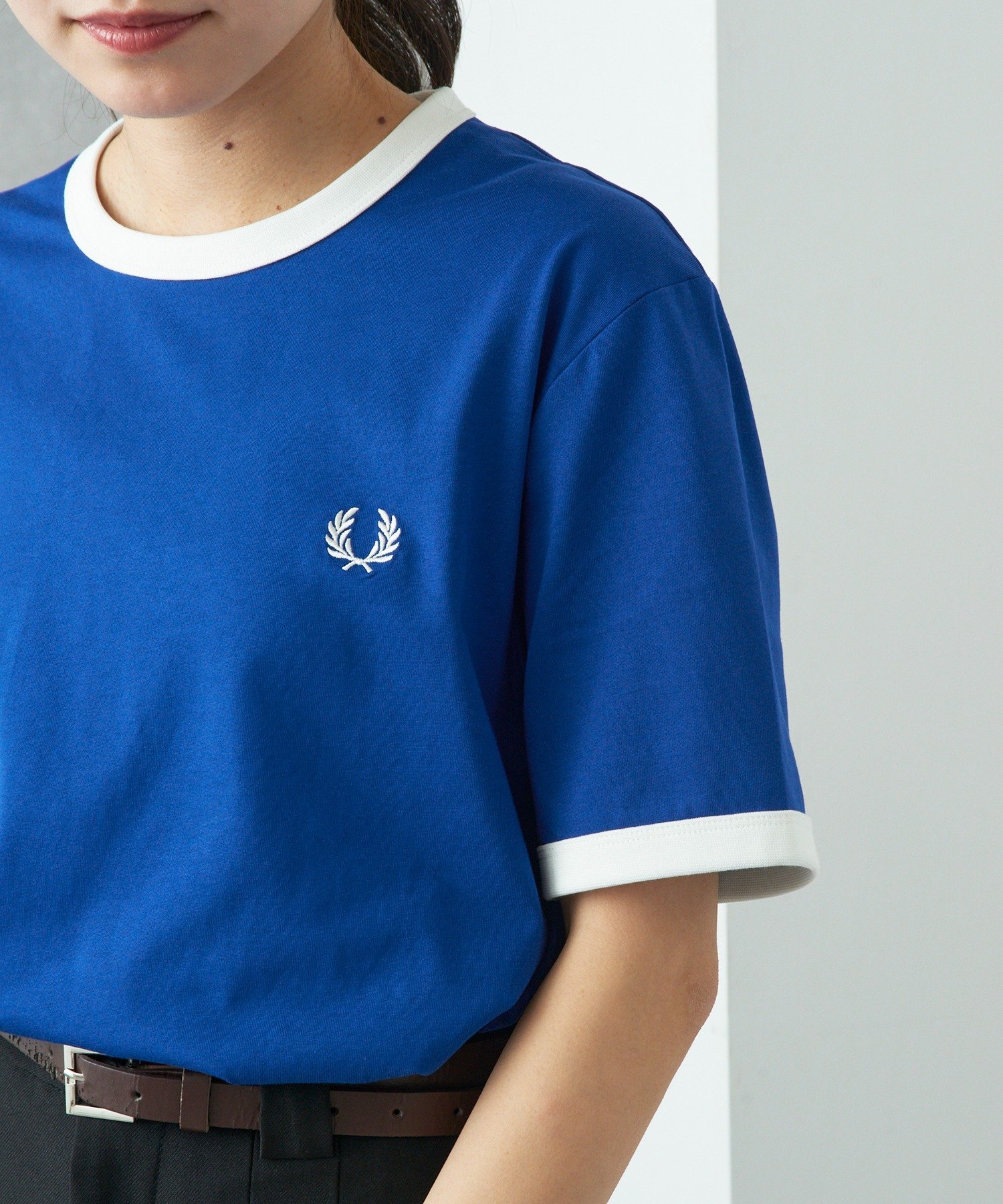 FRED PERRY FRED PERRY/RINGER T-SHIRT M3519 フレッドペリー Tシャツ カセットチャート トップス カットソー・Tシャツ グレー ブラック ピンク ホワイト ネイビー イエロー レッド グリーン【送料無料】
