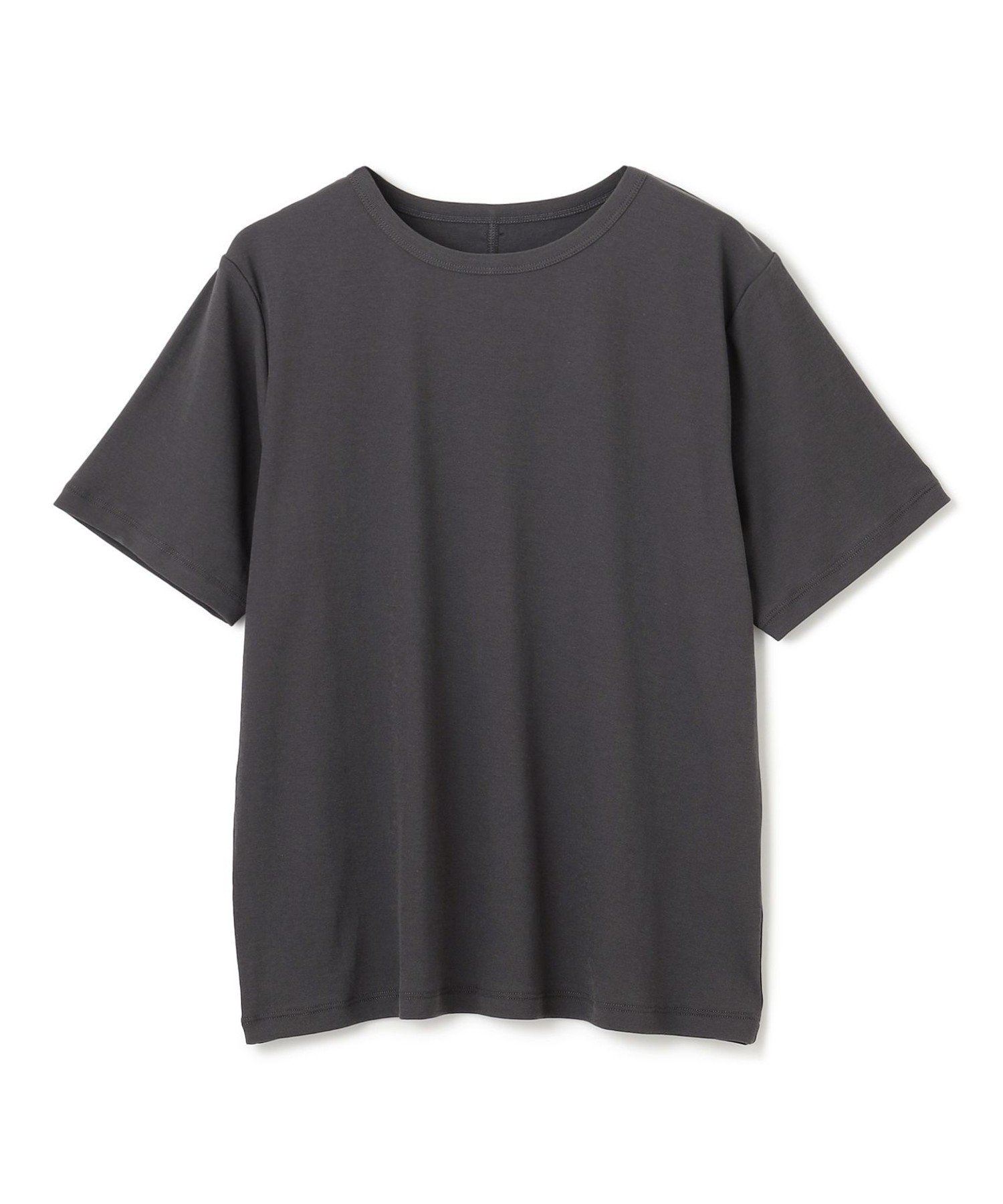 UNFILO L ドライタッチフライス ハーフスリーブT アンフィーロ トップス カットソー・Tシャツ ブラック ホワイト グレー ピンク