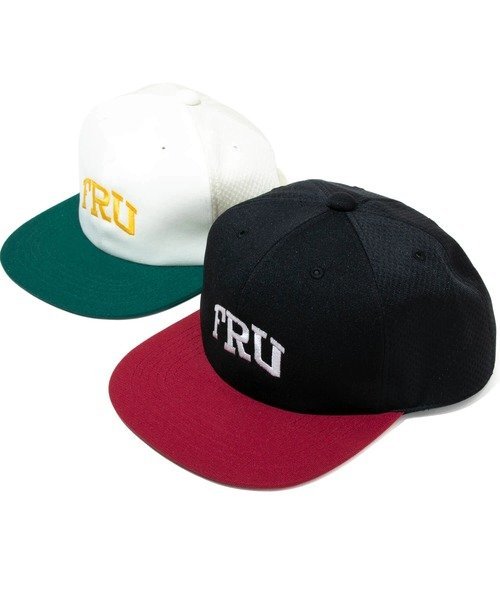 【SALE／50%OFF】GSC GOODS & SHOES SELECT FREE RAGE/フリーレイジ メッシュベースボールキャップ《FRU》 ゴースローキャラバン 帽子 キャップ ホワイト ブラック