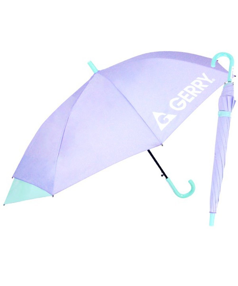 GERRY GERRY KIDS バックプロテクション長傘 55cm ローラ ファッション雑貨 傘・長傘 グリーン