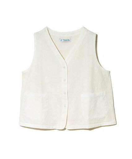 Good On GOOD ON/グッドオン SNAP TEE VEST (WOMENS) ゴースローキャラバン トップス ベスト・ジレ グレー ベージュ ブラウン イエロー ネイビー【送料無料】 Good On GOOD ON/グッドオン SNAP TEE VEST (WOMENS) ゴースローキャラバン トップス ベスト・ジレ グレー ベージュ ブラウン イエロー ネイビー【送料無料】